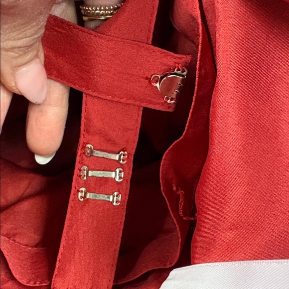 SOLD IN STORE ✨ Renaissance Collection Strapless Red Jacquard - Picture 10 of 14